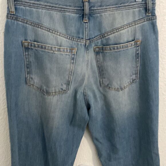 NWT- FREE PEOPLE- Maggie Mid Rise Straight Leg Jeans- Size 26/ US 2 - Picture 14 of 16